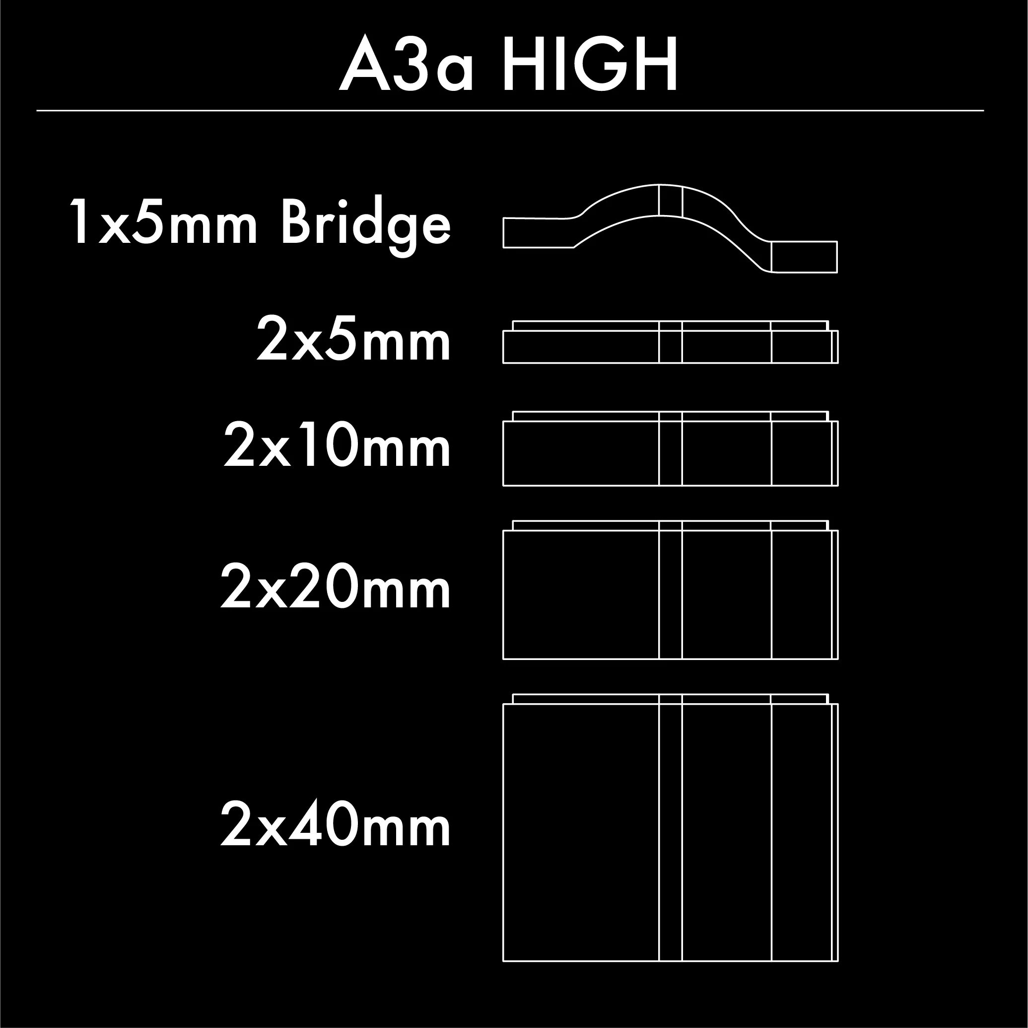 A3A Riser Kit - Aluminum - Image 4