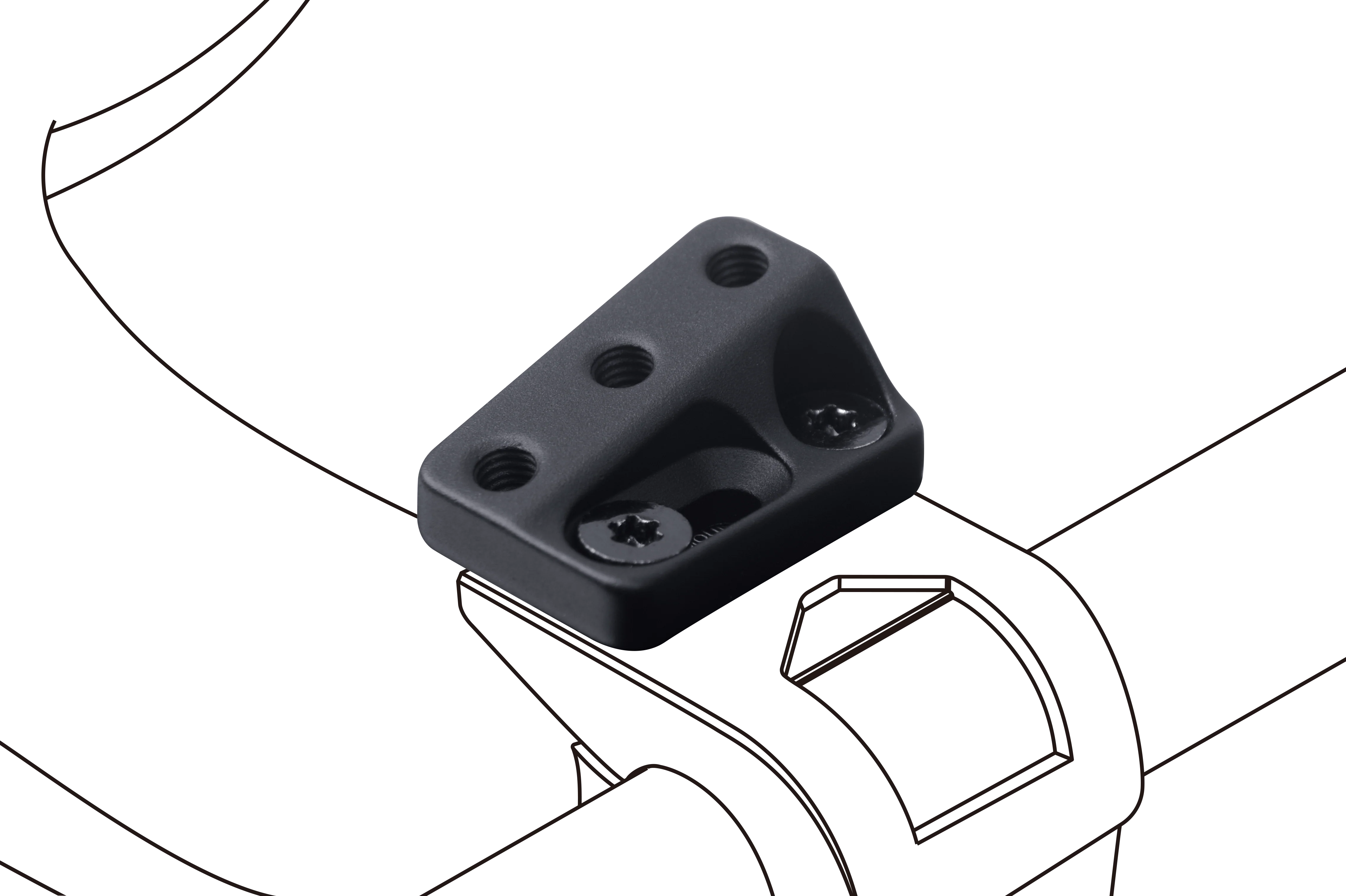 Aerobar Armrest Pad Wedge Kit - Image 7