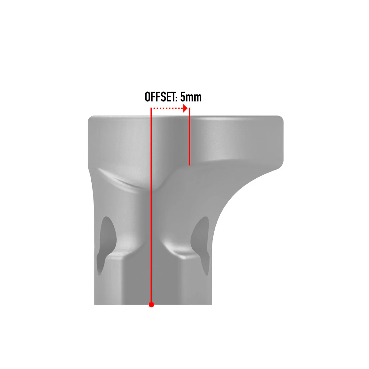 ASC Pro Aerobar Bracket Kit - 5mm Offset - Image 8
