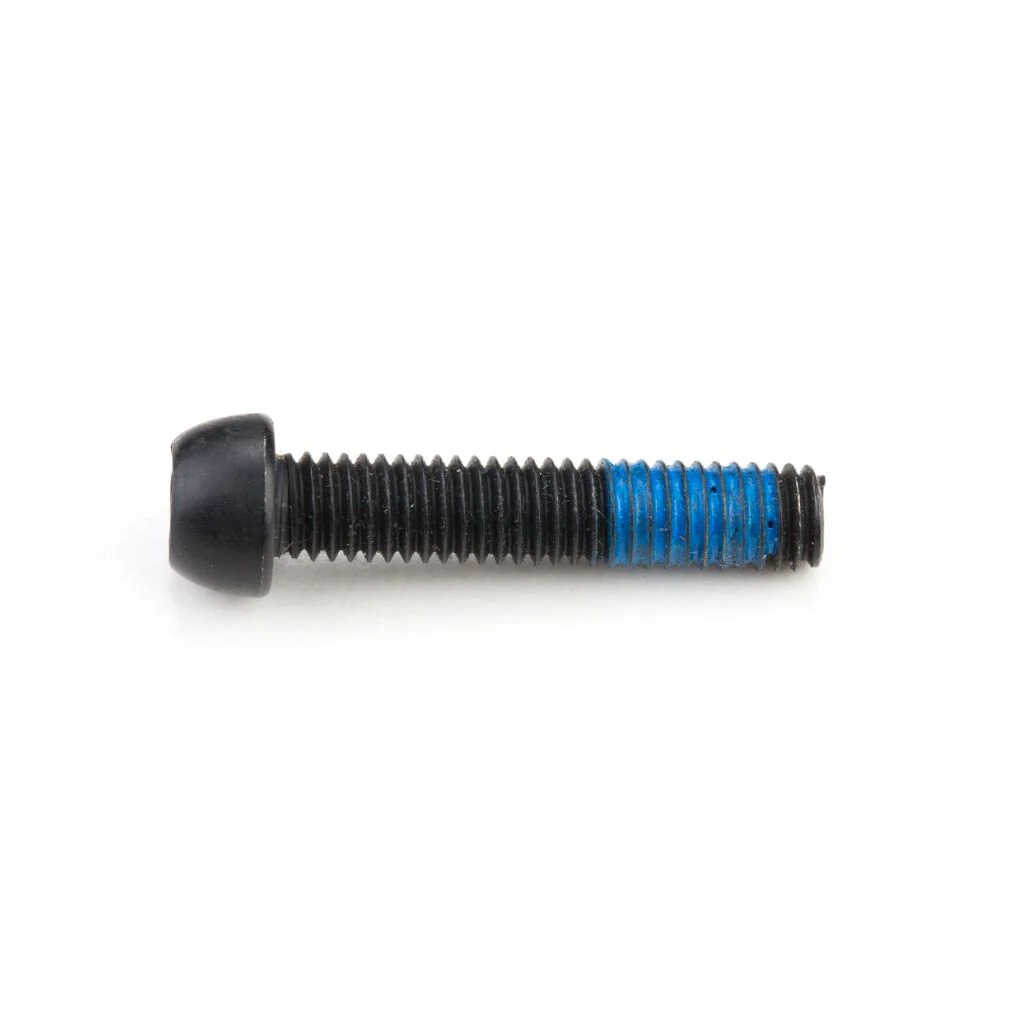 Bolt - M6x25mm Blk Cp Mushroom Cap